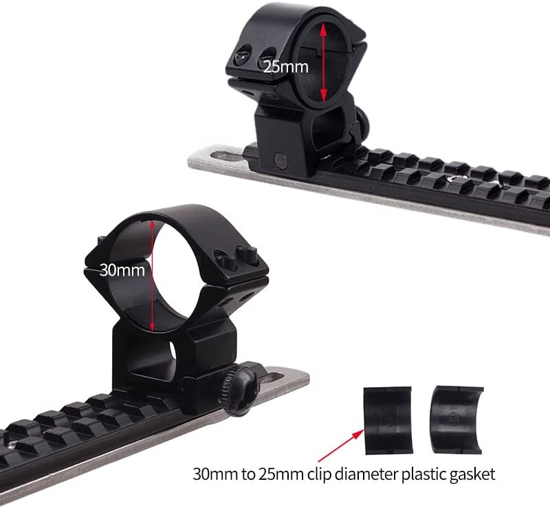 SOPOGER Archery Flashlight Mount Stabilizer - Compound Bow Accessories Light Holder Bracket Stabilizer Mount for Compound Bow Hunting Bowfishing - Image 2